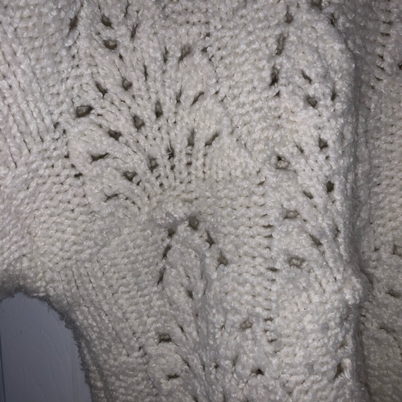 white knit sweater - Picture 3 of 3